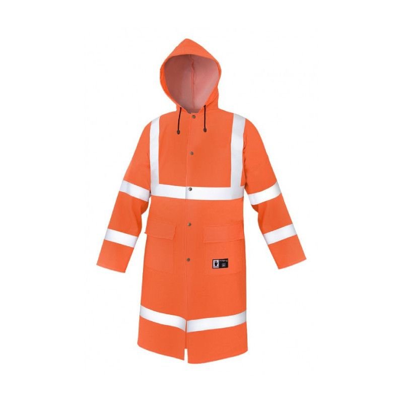 Neperšlampantis lietpaltis PROS 106R, oranžinis