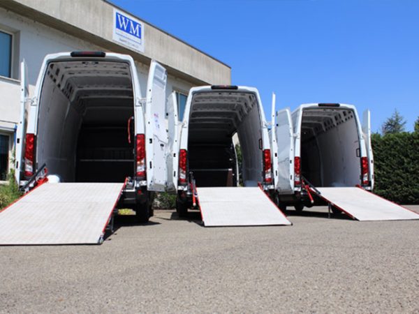 WM PC 600 kg mikroautobuso rampa PC 90