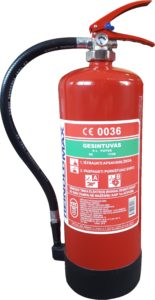 Vandens putų gesintuvas 6l Reinoldmax  VPG-9