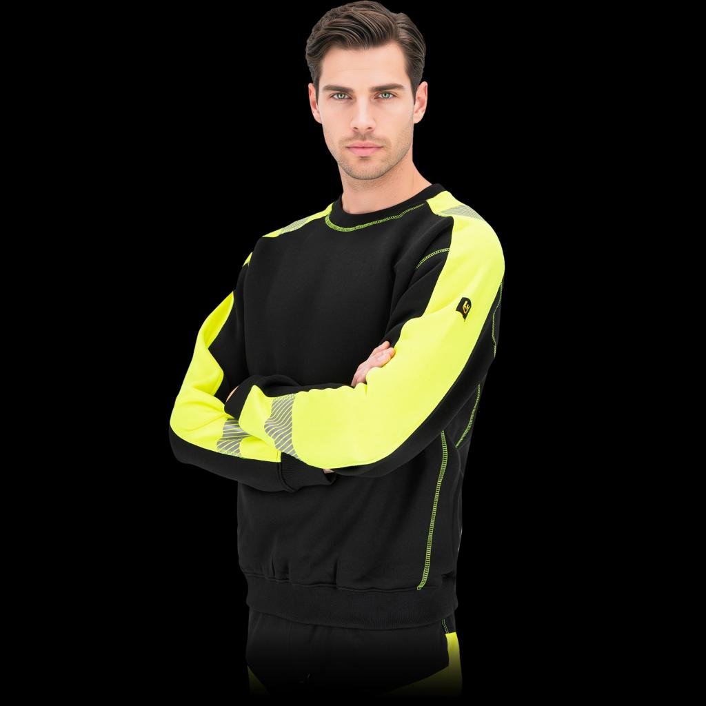 Kokybiškas džemperis TRENT, su atšvaitais