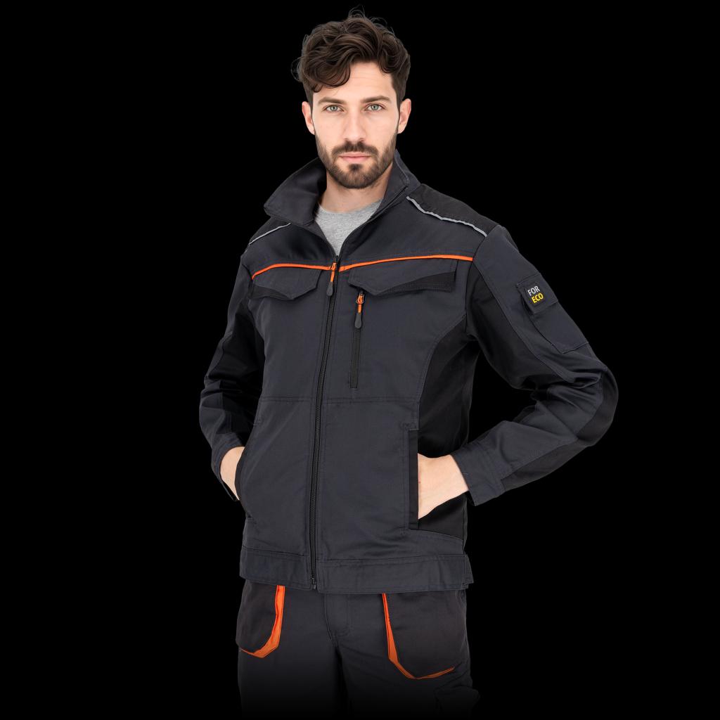 Elastingos medžiagos darbo švarkas FORELASTIC