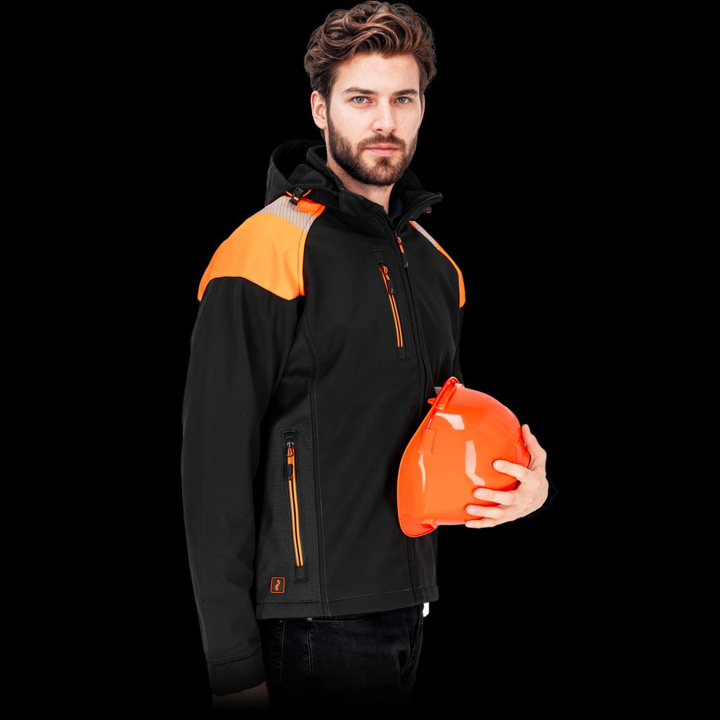 Demisezoninė Softshell Striukė WIND, su Nuimamu Gobtuvu