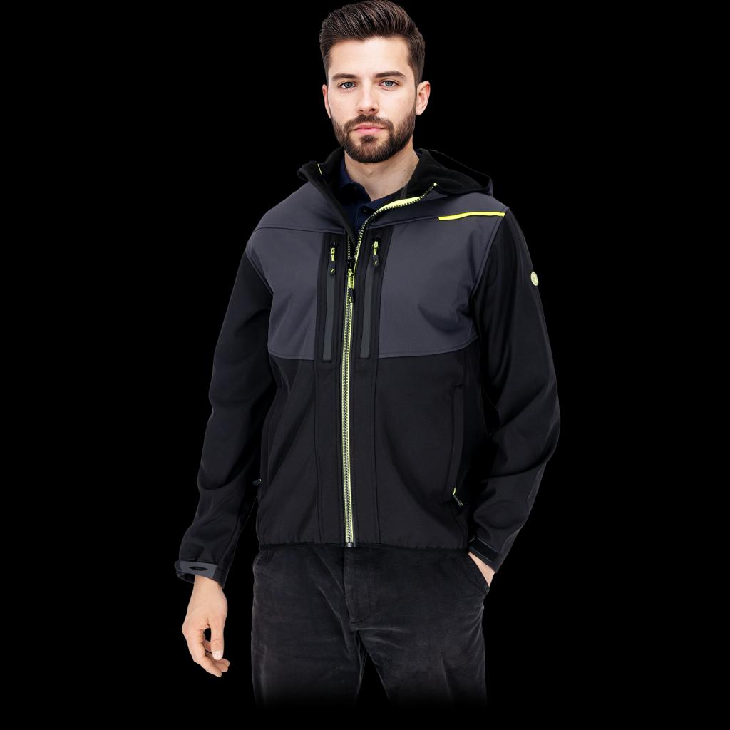 3-jų sluoksnių Softshell tipo striukė GULF, su TPU membrana