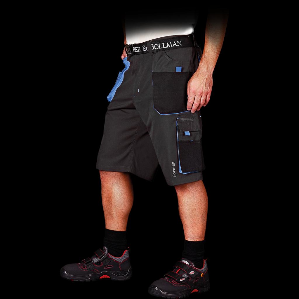 Tvirti darbui skirti šortai FORMEN GREY-BLUE