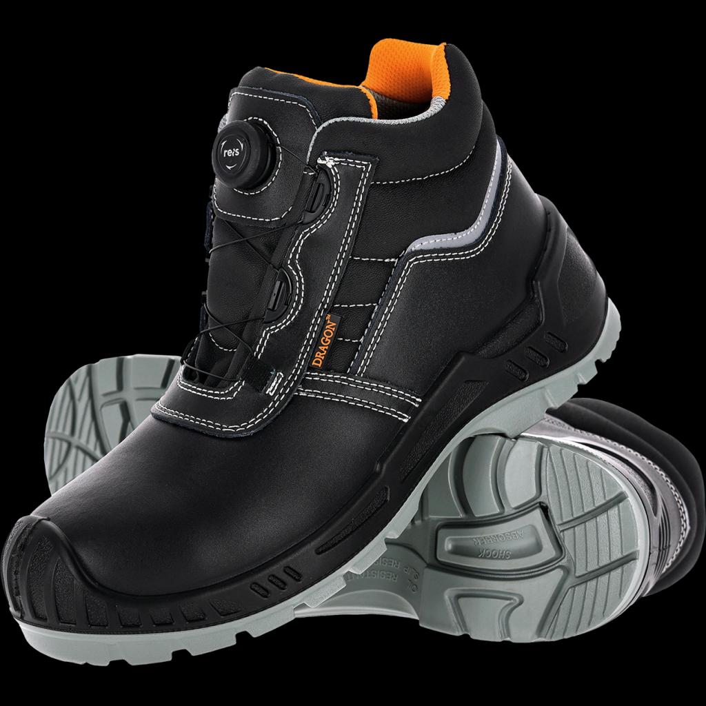 Vandeniui atsparūs darbo batai TITAN HIGH KEVLAR S3 SRC, su greito užveržimo sistema