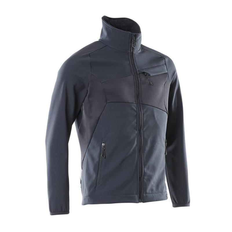 Kokybiška Softshell striukė MASCOT, 20102-253-010, su flisiniu pamušalu, tamsiai mėlynos spalvos