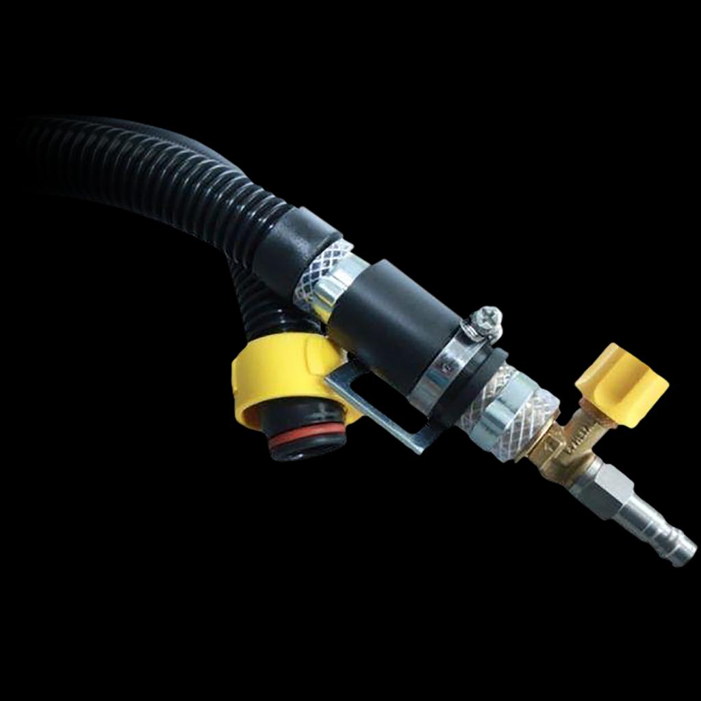 Aksesuaras prie Honeywell Commander šalmo darbui su smėliasrove - Oro tiekimo žarna AIRLINE su slėgio reguliatoriumi