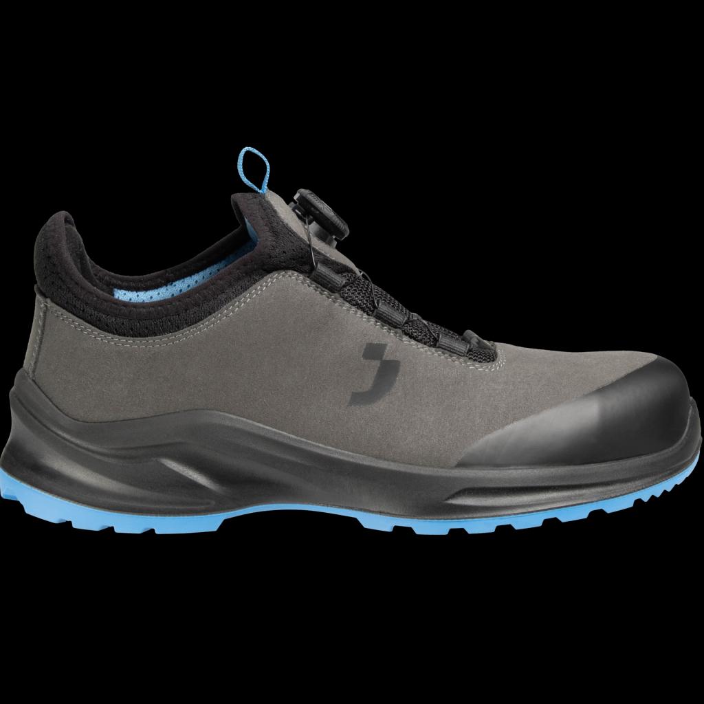 Aukštos kokybės darbo batai MODULO S3S LOW, su greitu užveržimo sistema, pilkos spalvos