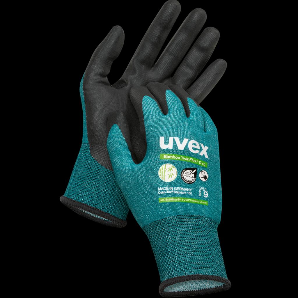 Aplietos pirštinės UVEX Bamboo Twinflex® D XG