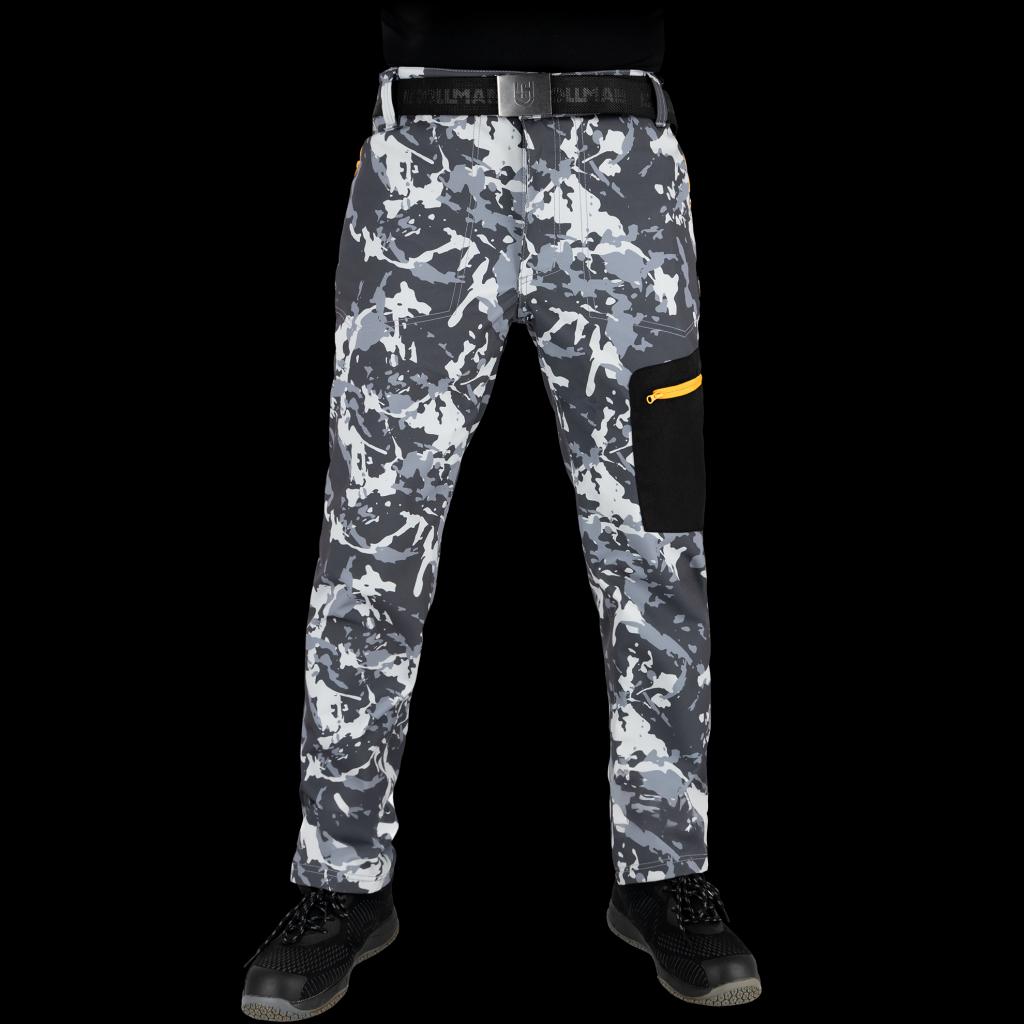 Demisezoninės elastingos darbo kelnės ORKANT CAMO, su softshell audiniu