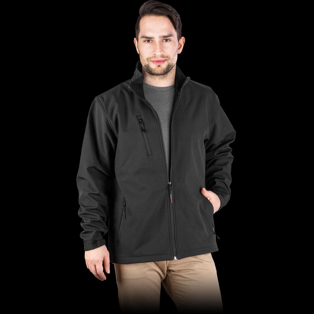 Neperšlampanti ir vėjui atspari striukė SHELLJACK, su fliso pamušalu