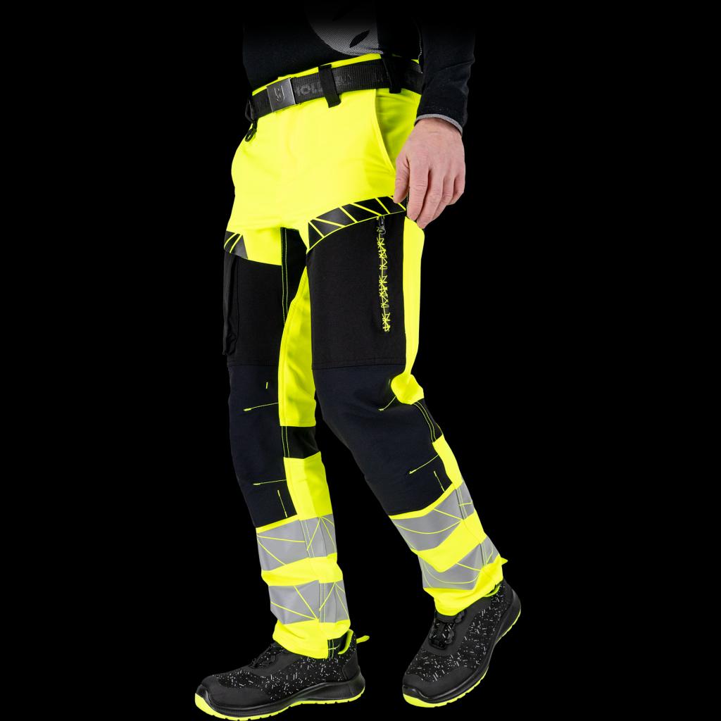 Aukštos kokybės elastingos darbo kelnės RAUTEX, su RIP-STOP medžiaga