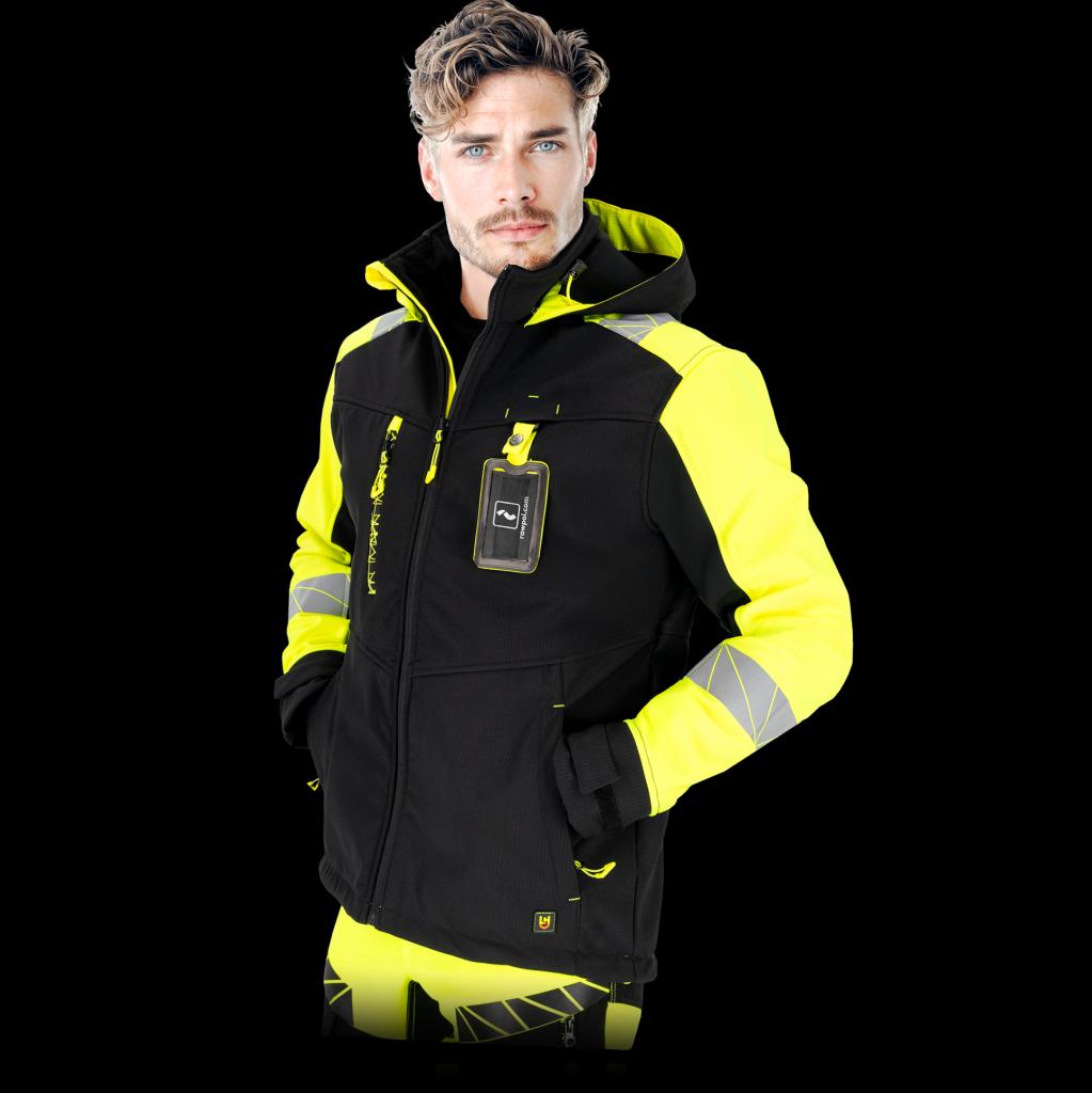 Universali 3-jų sluoksnių Softshell tipo darbo striukė RAUT, su atspariu RIP-STOP audiniu