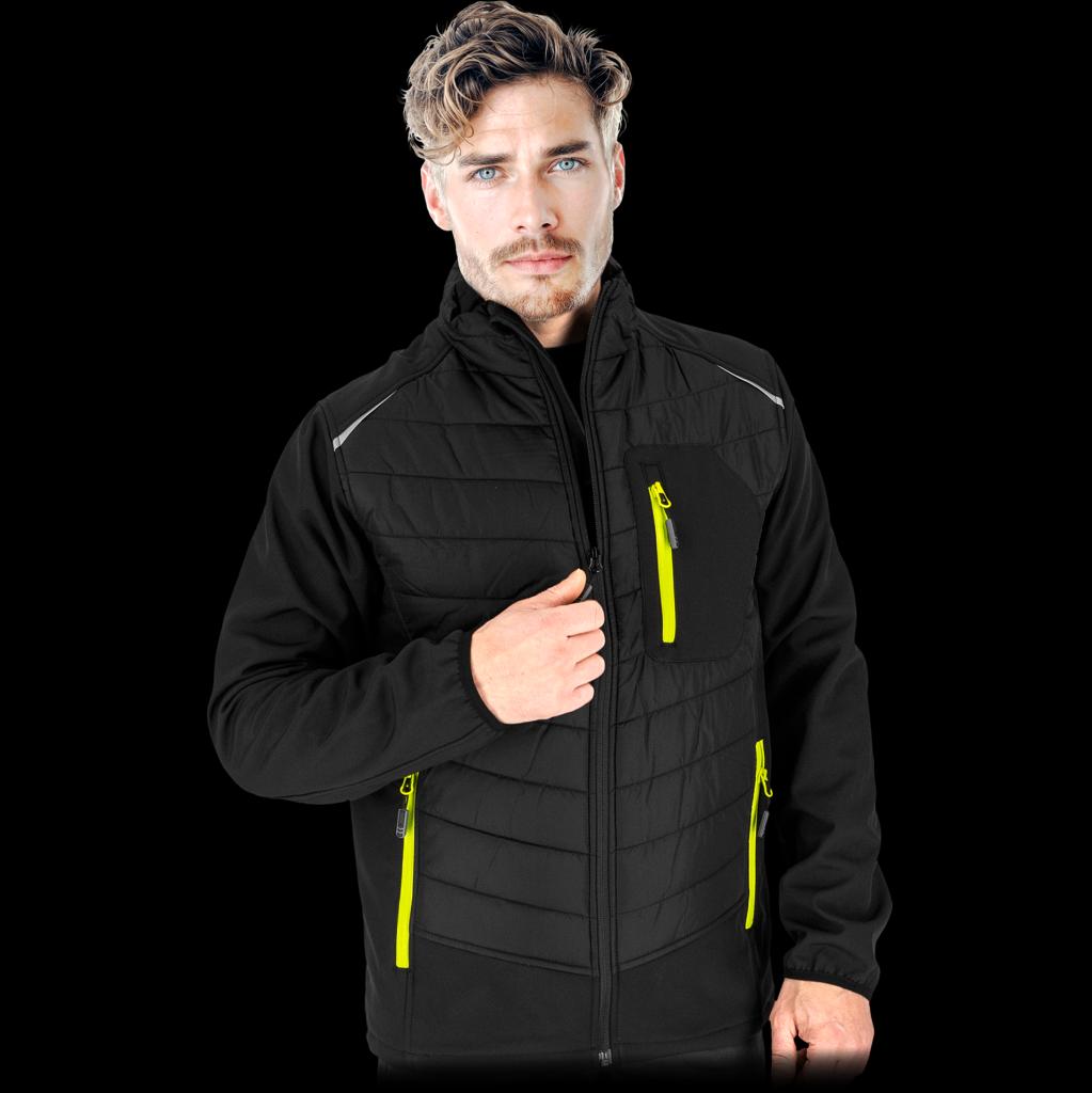 Demisezoninė Softshell striukė GRANDE, nevaržo judesių