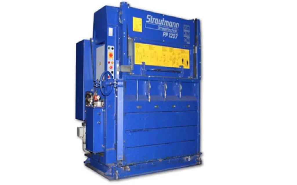 Naudotas vertikalus atliekų presas PP 1207