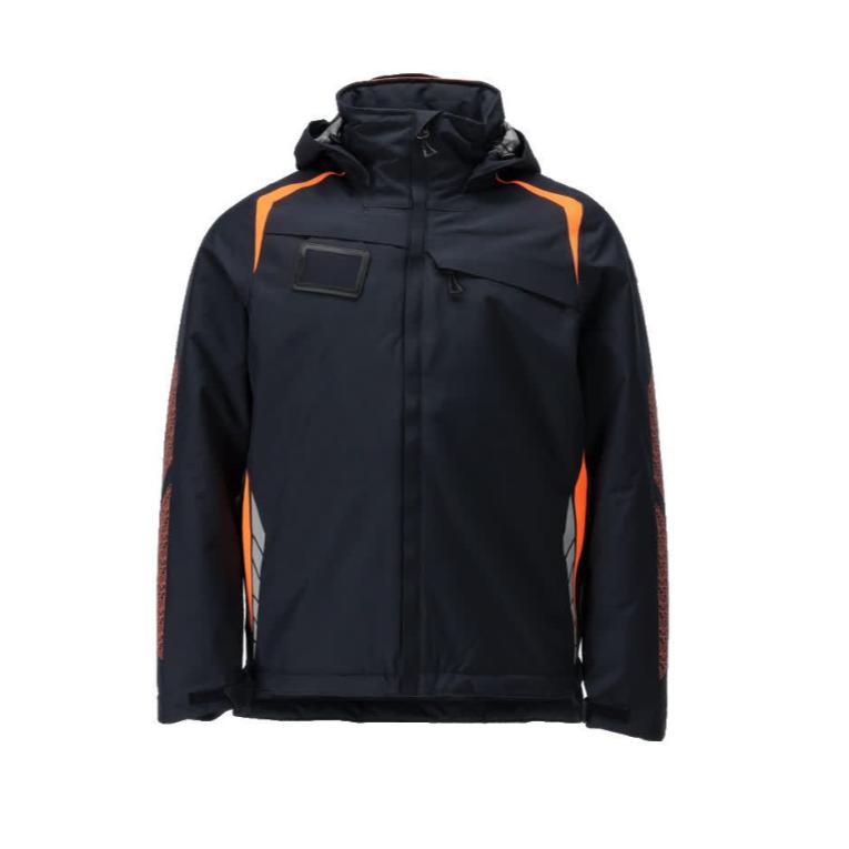 Vandeniui atspari, kvėpuojanti ir lengva striukė MASCOT ACCELERATE SAFE 23035-231, tamsiai mėlynos spalvos