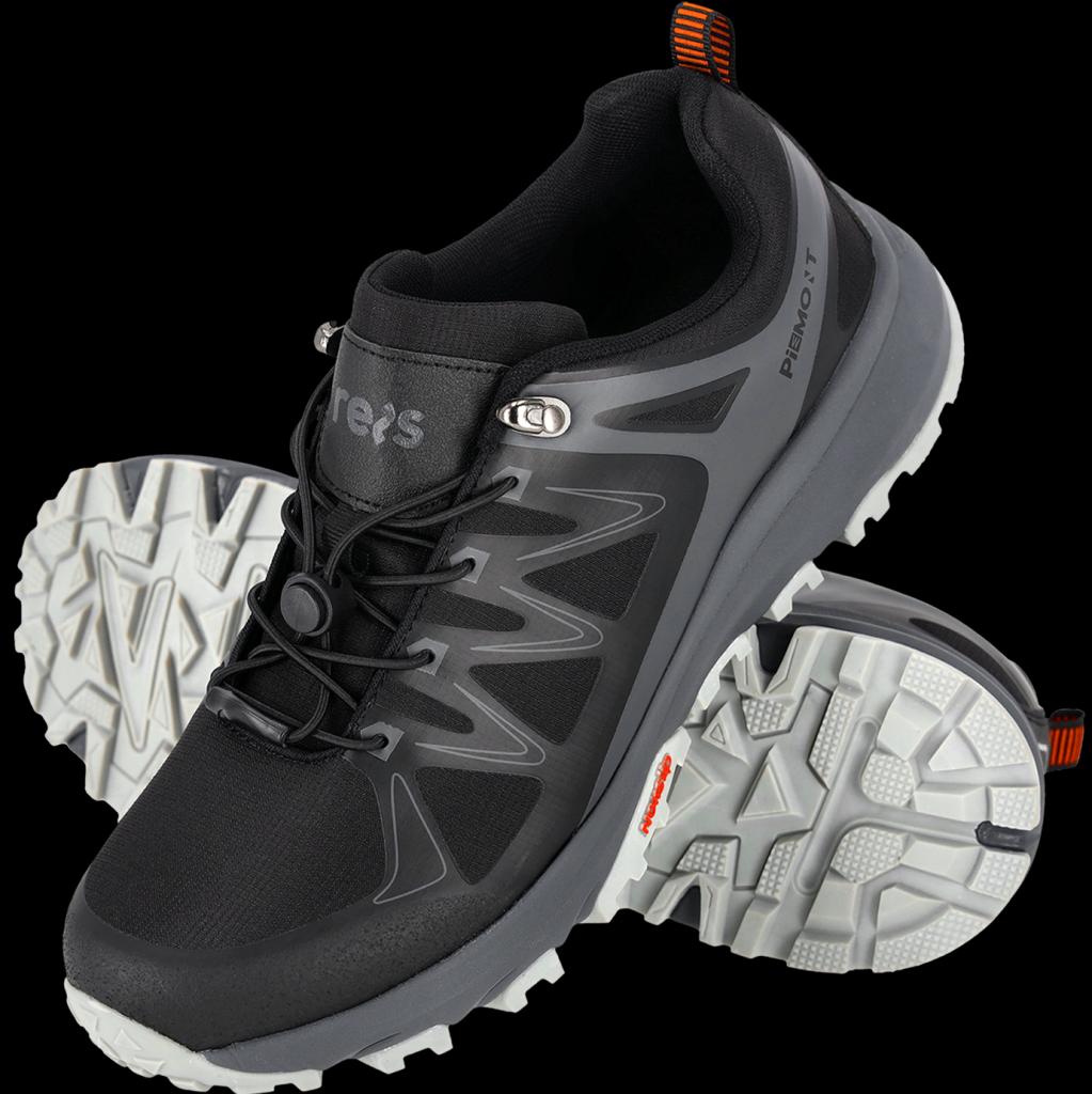 Laisvalaikio universalūs žygio batai PIEMONT, juodos spalvos