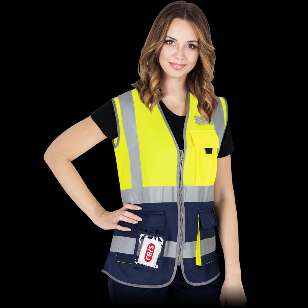 Moteriška signalinė liemenė KOS-LADY (įvairių spalvų)