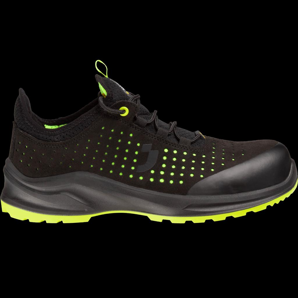Itin patogūs ir pralaidūs orui darbo batai MODULO CARBON S1PS LOW, juoda spalva