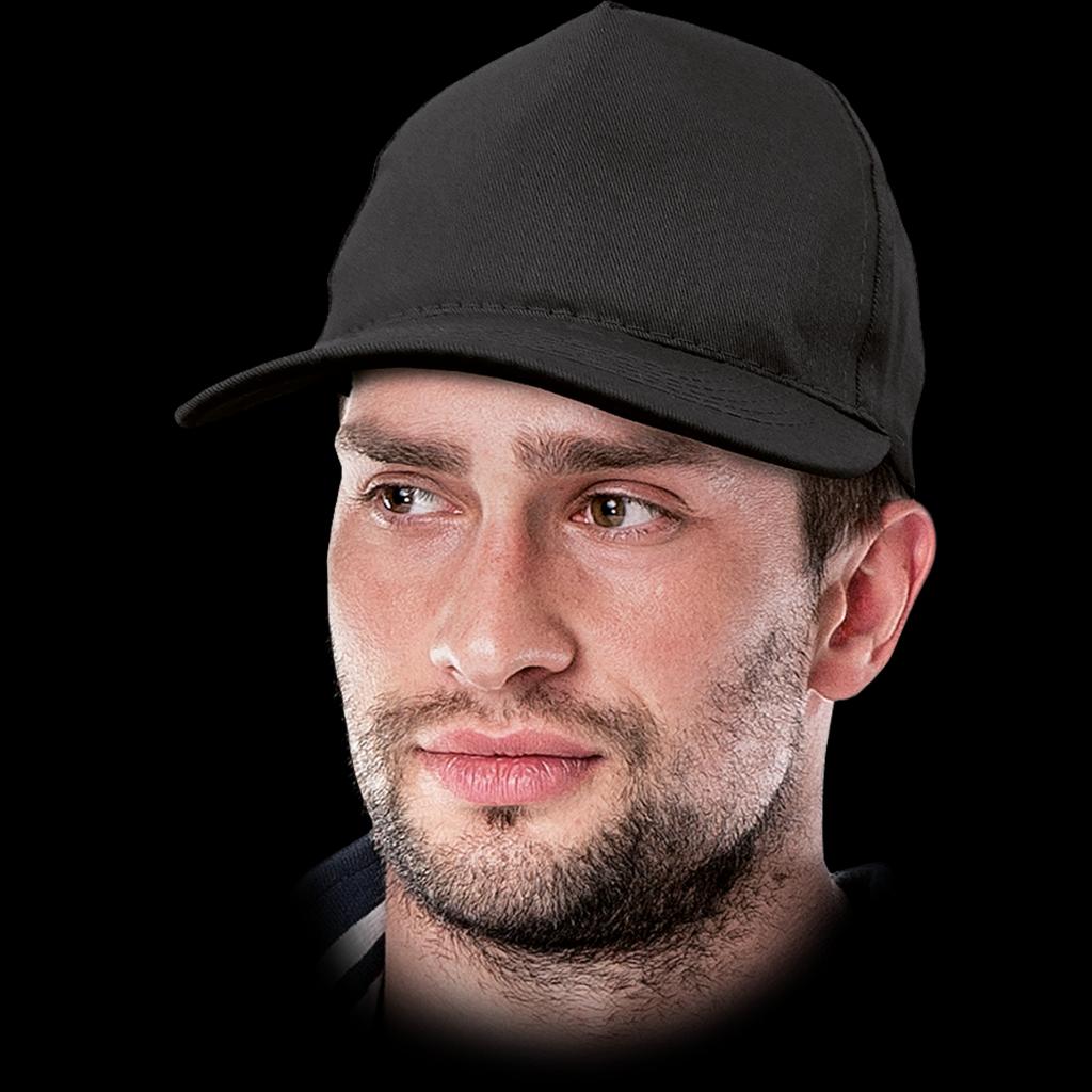 Kepurė su snapeliu CAP, juoda