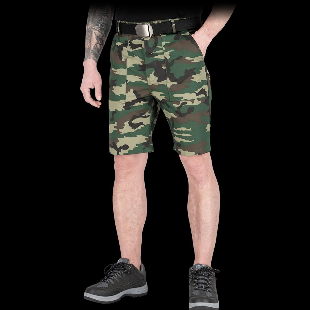 Maskuojančios spalvos vyriški šortai YES CAMO