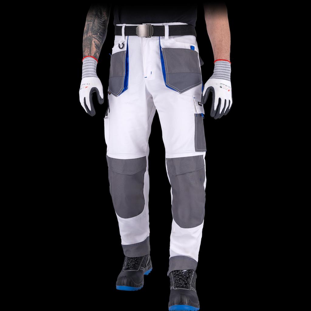 Kelnės FORMEN SLM WHITE