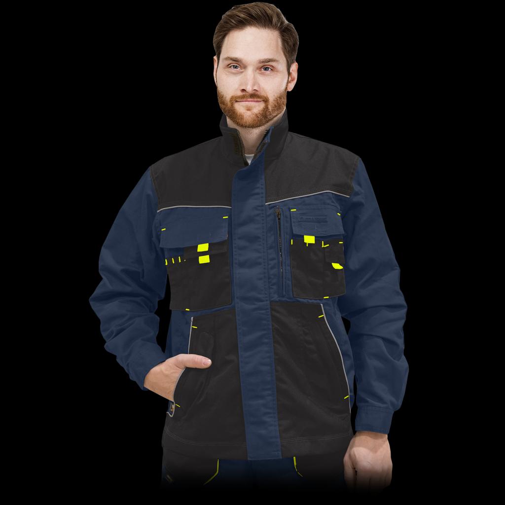 Švarkas FORMEN DARK BLUE-GREEN