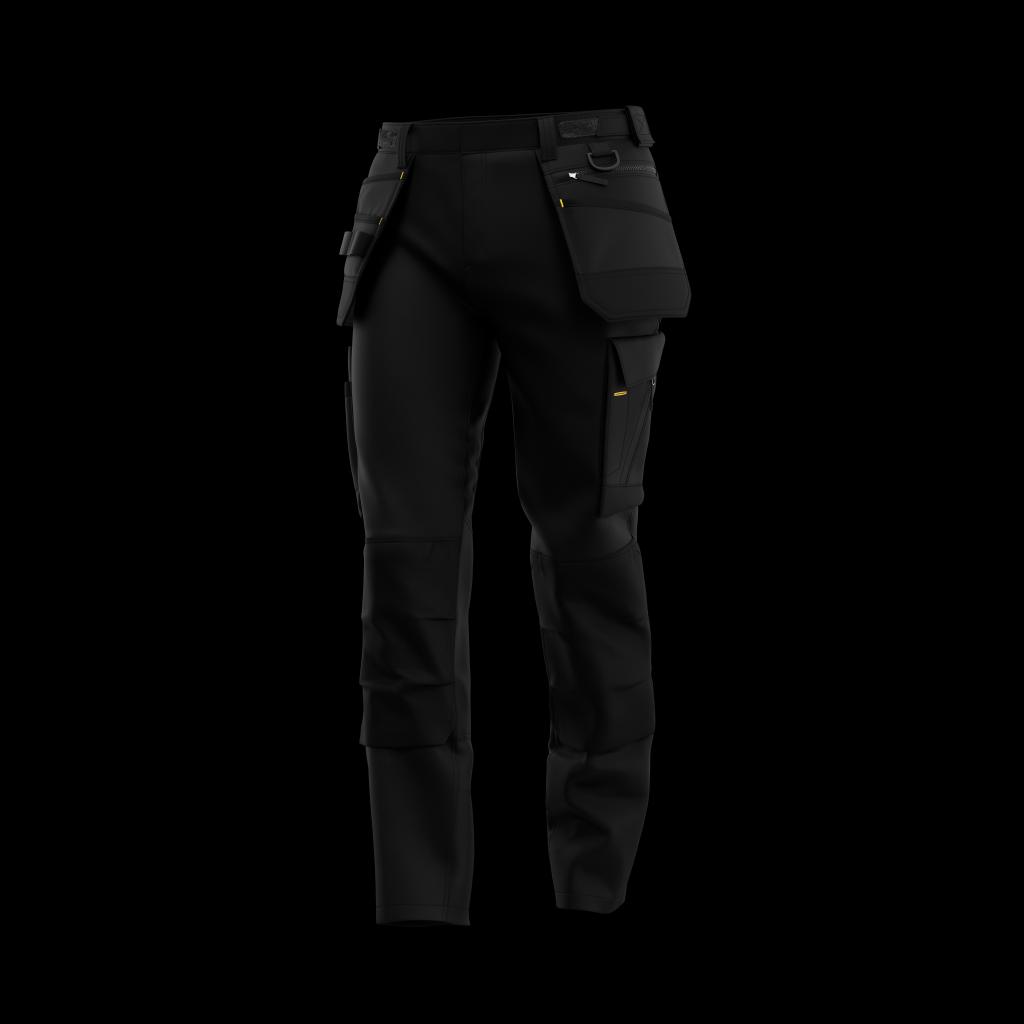 Elastingos kelnės SAFETY JOGGER ALKE Black