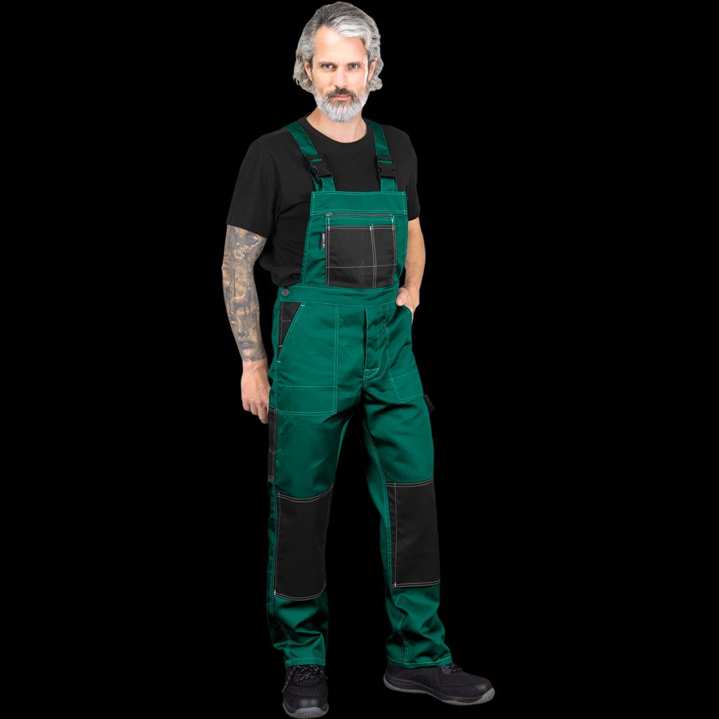 Puskombinezonis darbui MULTI MASTER, žalios spalvos