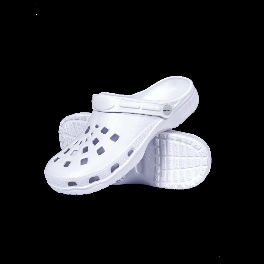 Klumpės DOTS EVA, baltos spalvos
