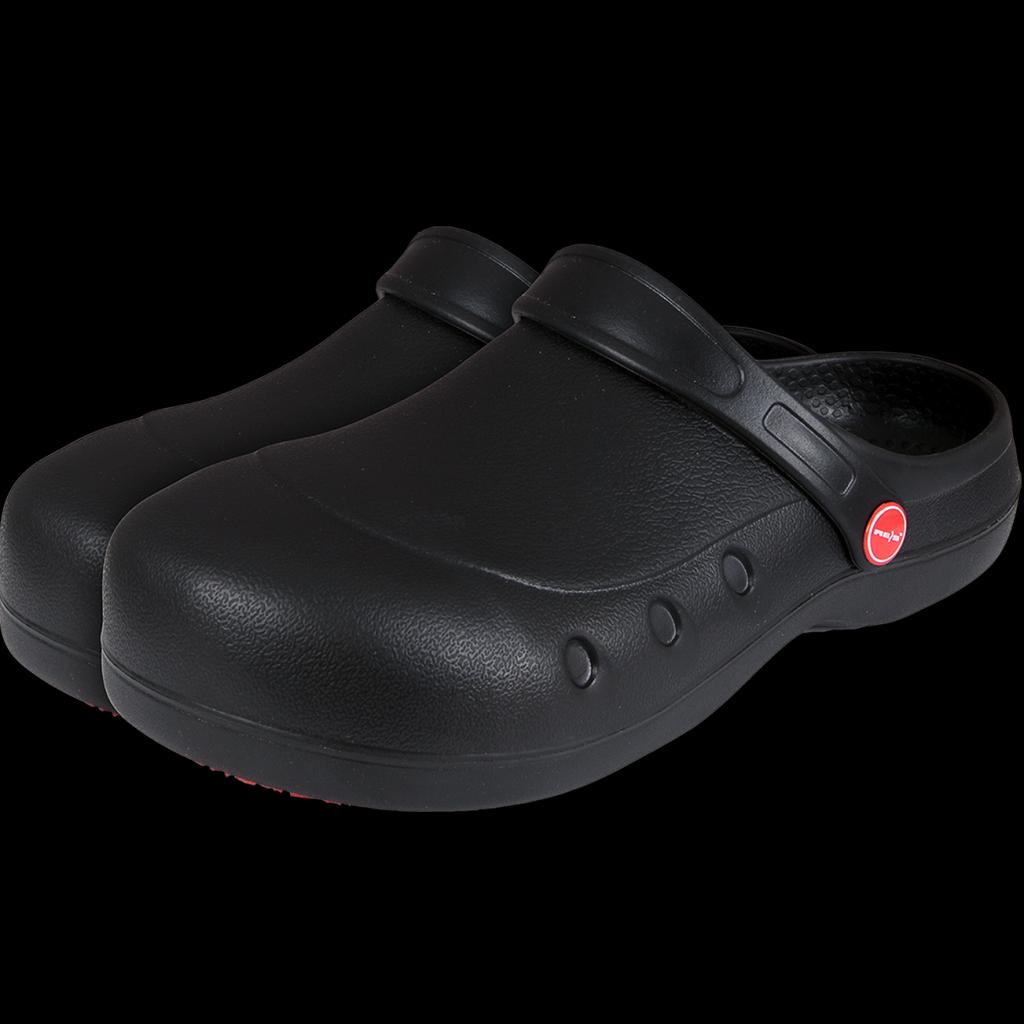 Klumpės su pirštų apsauga NIL BLACK