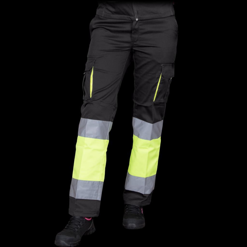 Moteriškos elastingos kelnės BAX-T BLACK