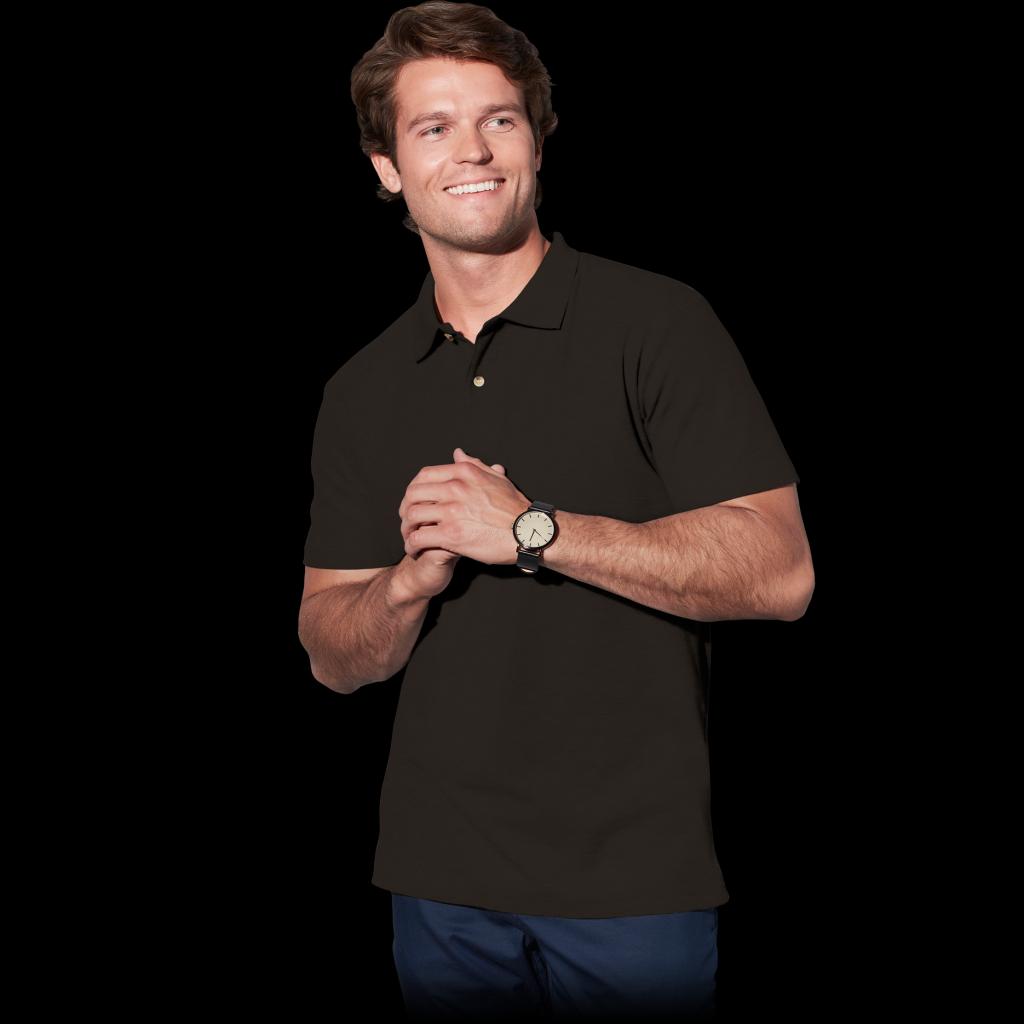 Vyriški POLO marškinėliai STEDMAN ST30 Black