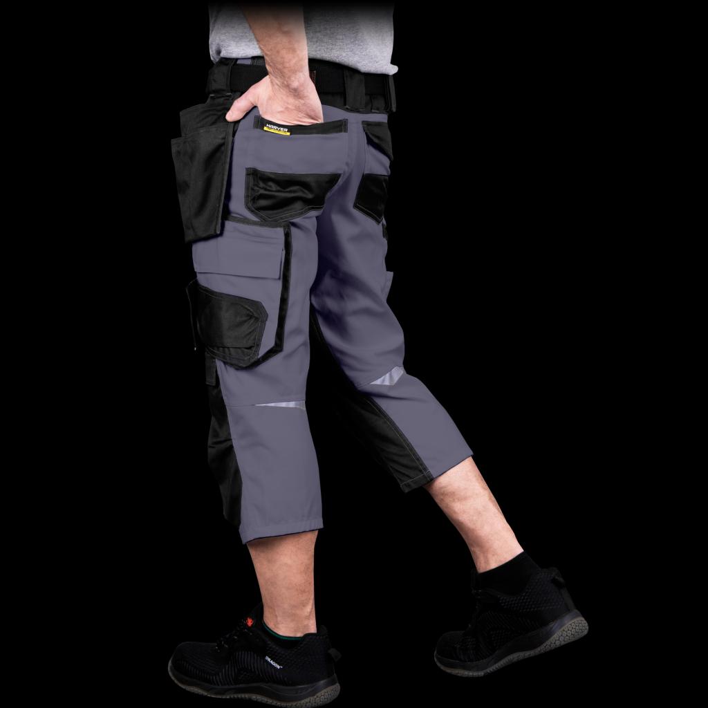 Kokybiški darbo bridžai HARVER su kabančiomis kišenėmis (2 spalvos)