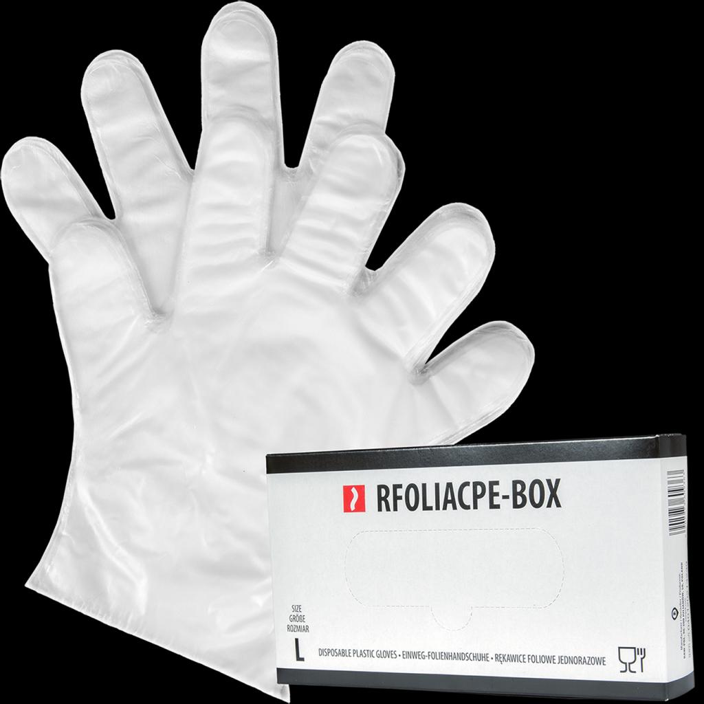 Vienkartinės pirštinės FOLIA CPE (100 vnt)