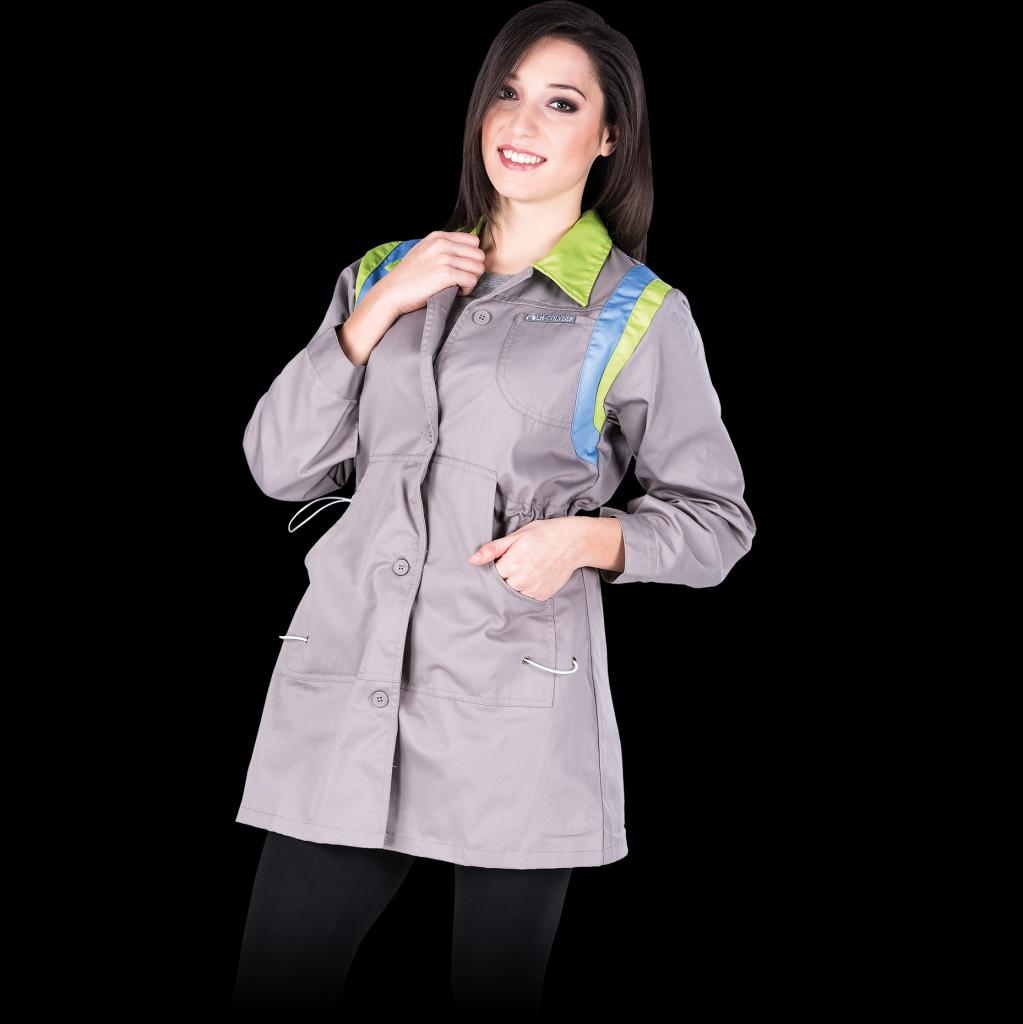 Moteriška palaidinė darbui COVIS ilgomis rankovėmis