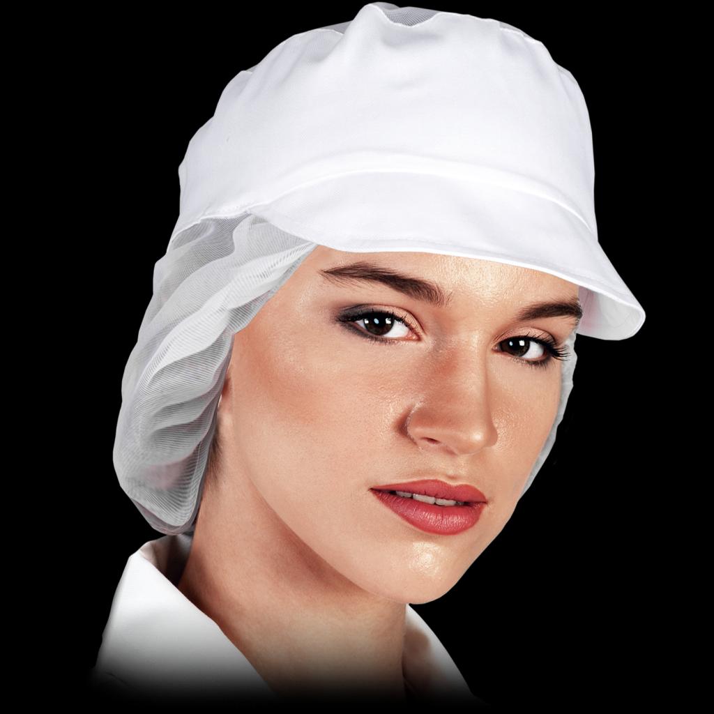 Virėjo kepurėlė su snapeliu BERGO (2 spalvos), skirta darbui maisto pramonėje