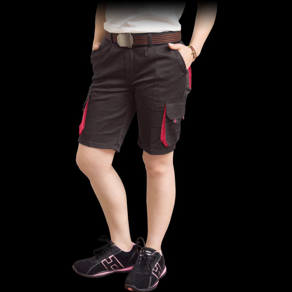 Elastingi moteriški šortai LAND Black