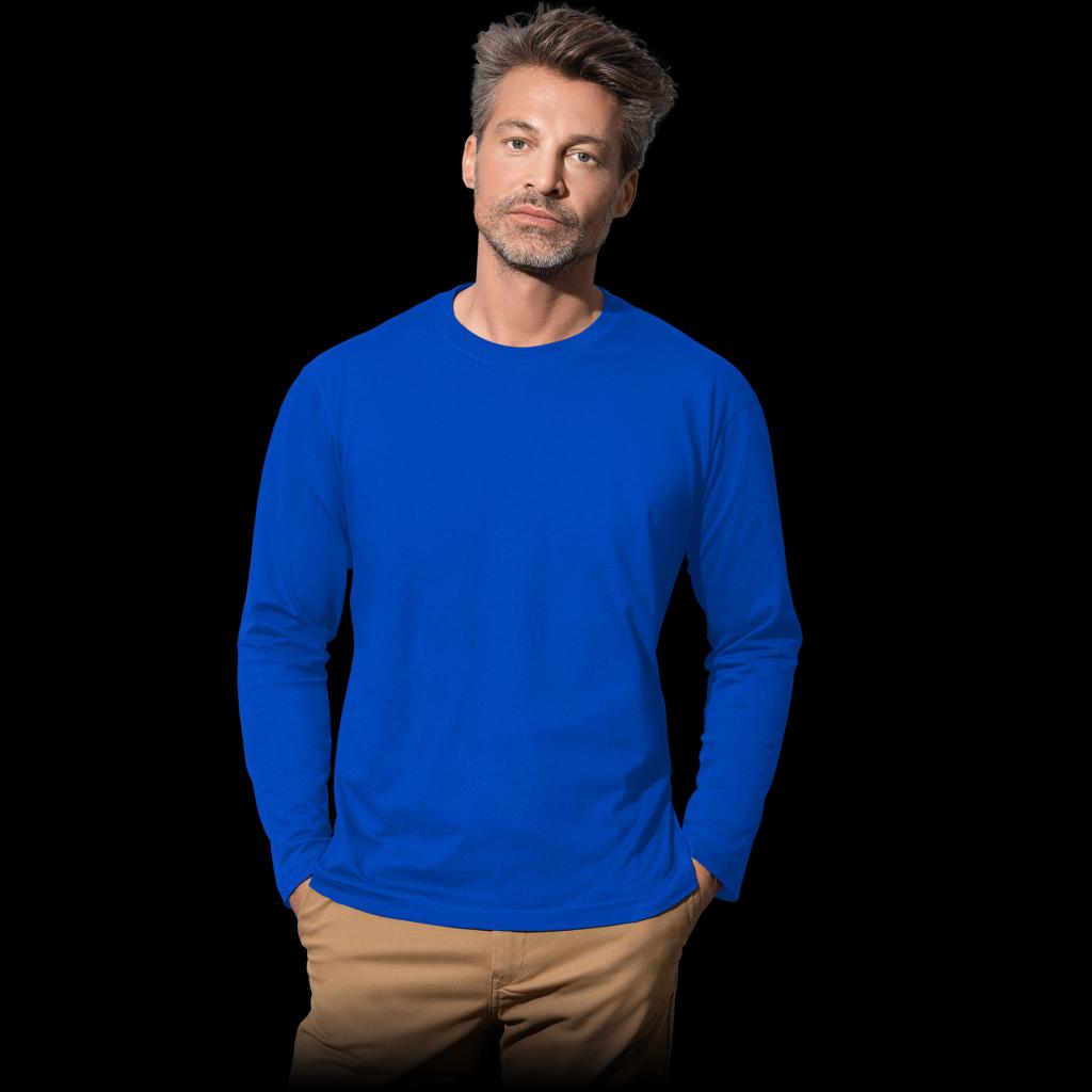 Marškinėliai Stedman Blue, ilgomis rankovėmis