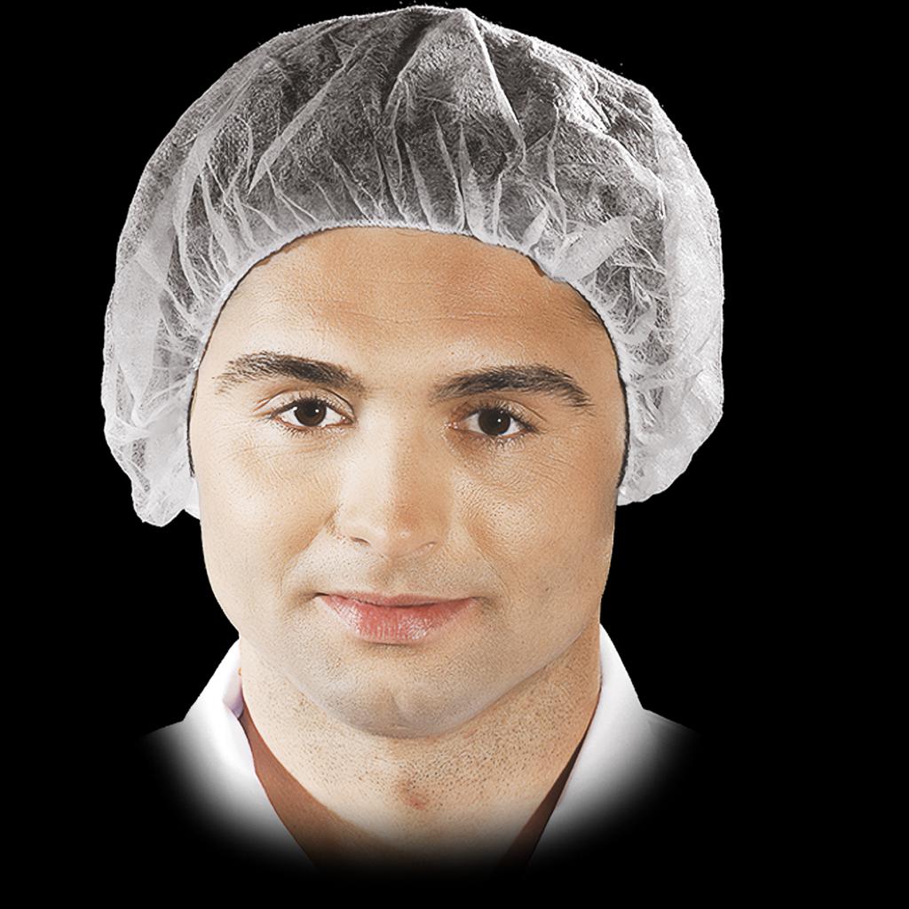 Vienkartinės kepurėlės P (100 vnt.)