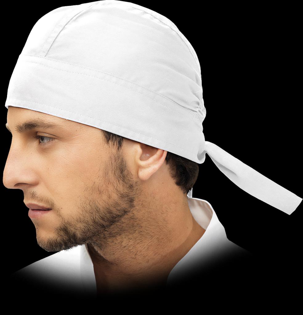 Šefo skarelė BANDANA WHITE