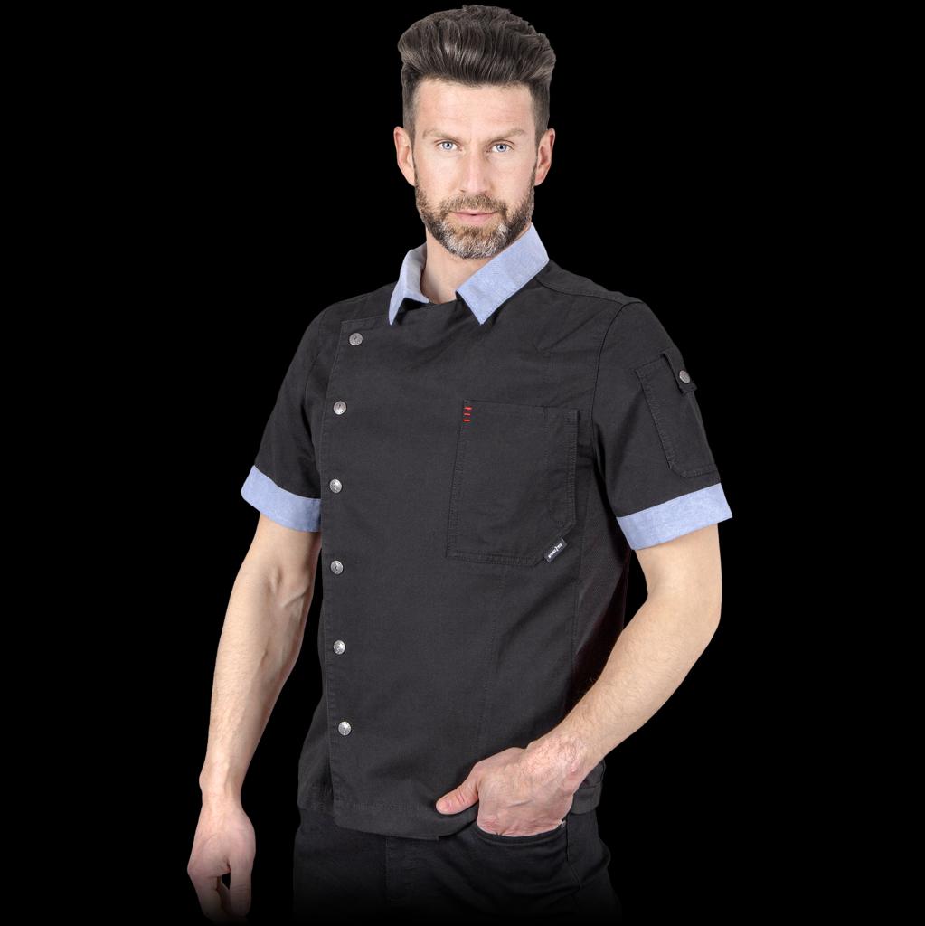 Vyriškas virėjo švarkas MARCATO BLACK