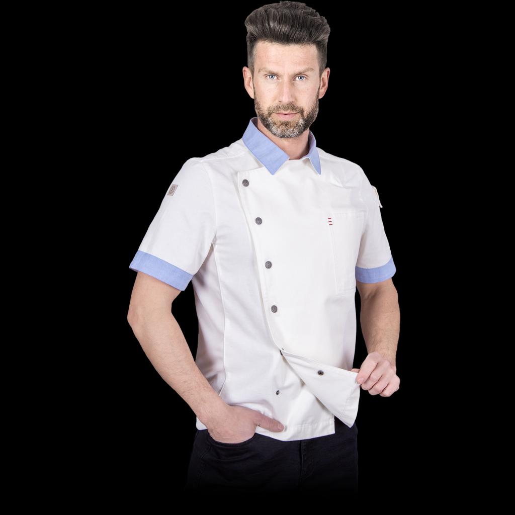 Vyriškas šefo švarkas MARCATO WHITE