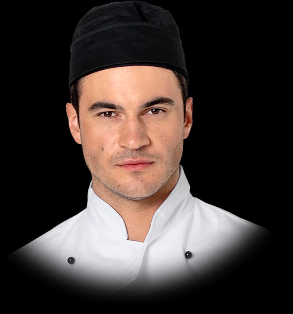 Žema virėjo kepurėlė SKULER BLACK