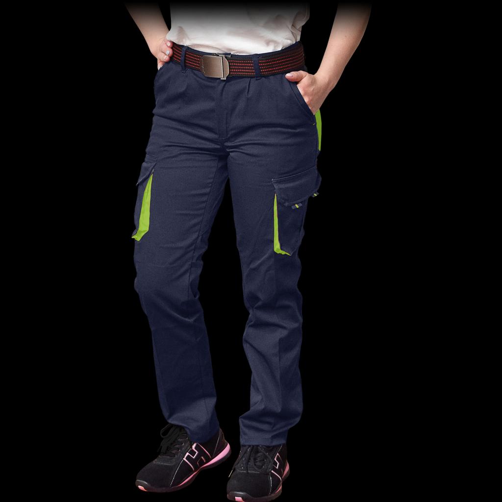 Moteriškos darbo kelnės FRAULAND, mėlynos spalvos