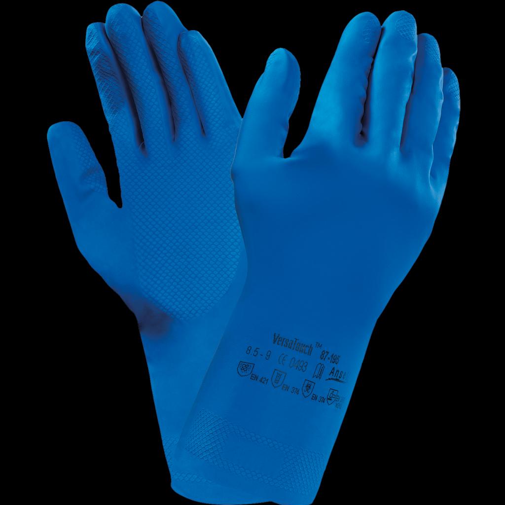 Guminės pirštinės ANSELL VERSA 87-195