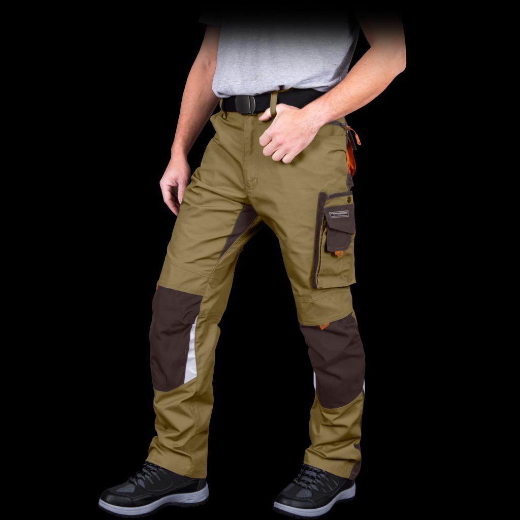 Darbinės kelnės NEW-AGE, khaki spalva