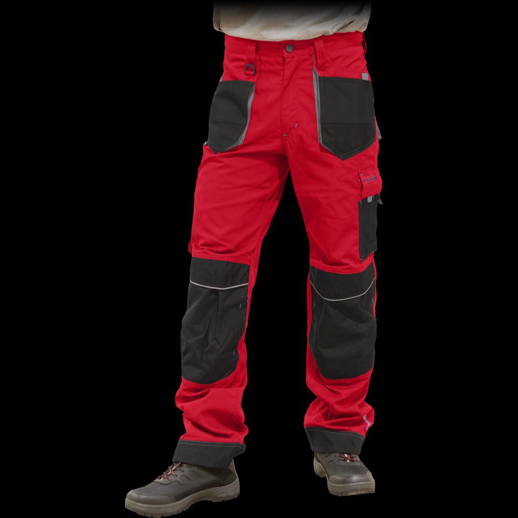 Tvirtos darbo kelnės FORMEN RED