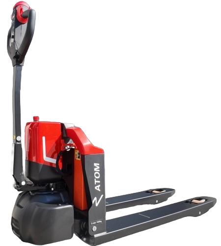 Elektrinis palečių vežimėlis ATOM – 1500kg (be atraminių ratukų)