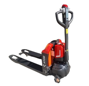 Elektrinis palečių vežimėlis ATOM – 1500kg (su atraminiais ratukais)